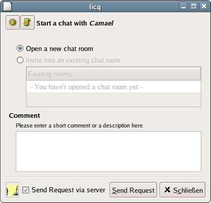 Chat request